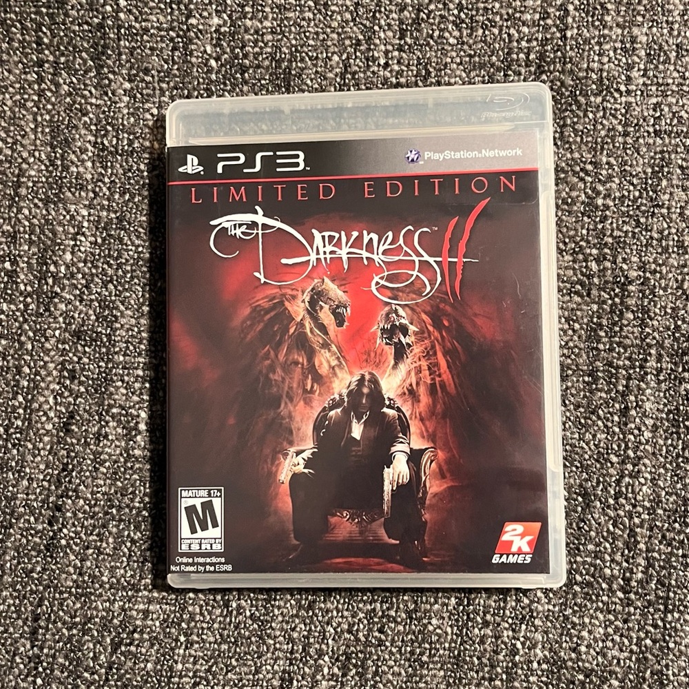 The Darkness II Limited Edition Sony PS3‎ PlayStation 3 Game Complete